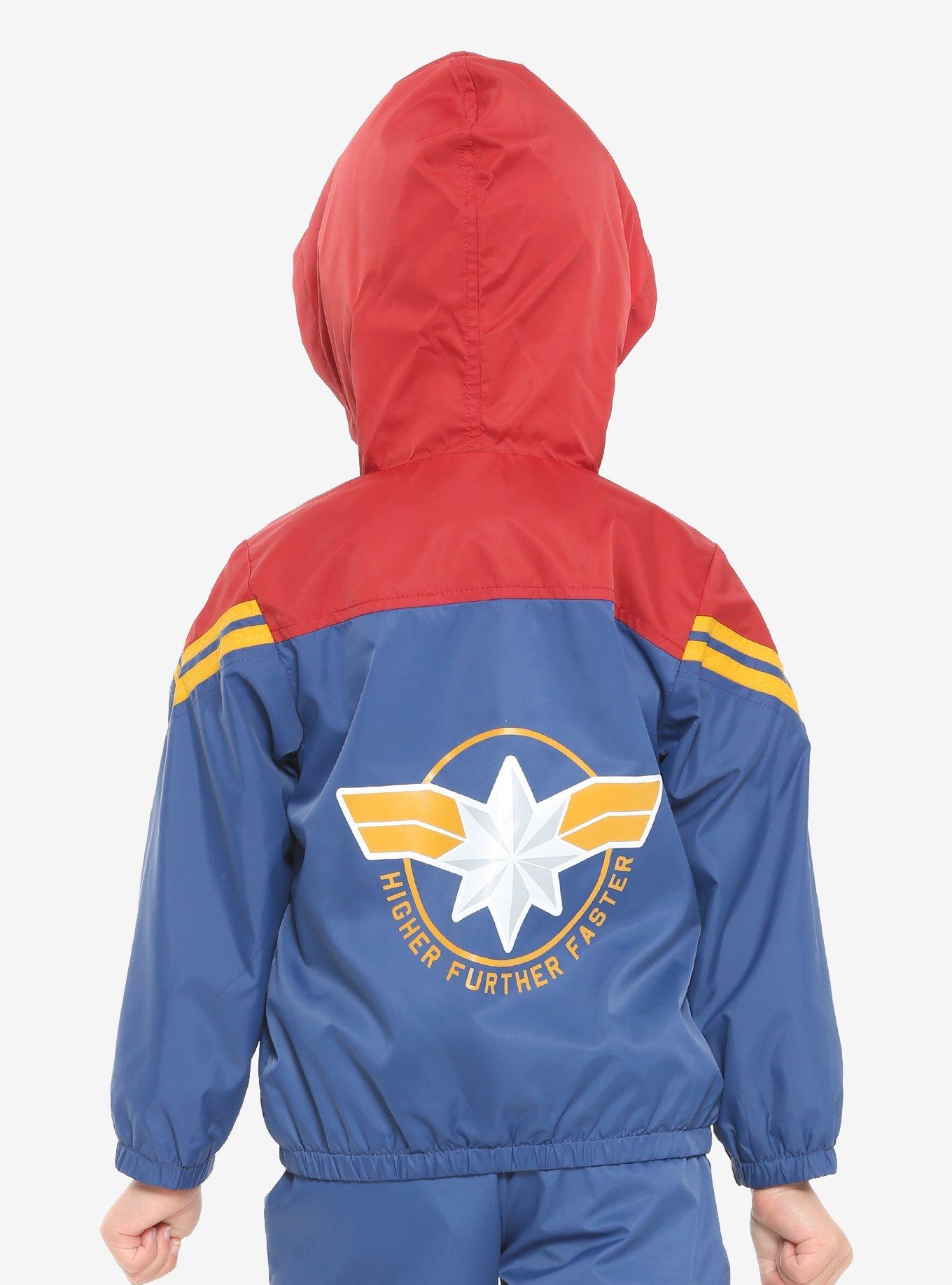 Our Universe Marvel Captain Marvel Toddler Windbreaker, , alternate
