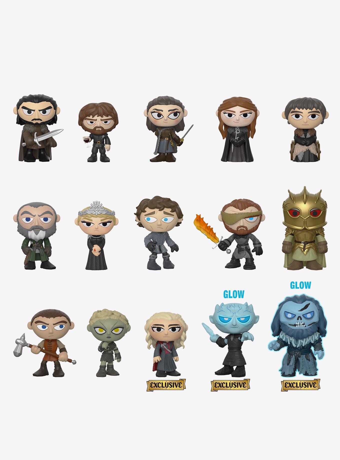 Funko Game Of Thrones Mystery Mini Blind Box Vinyl Figure Hot Topic Exclusive Variants, , alternate