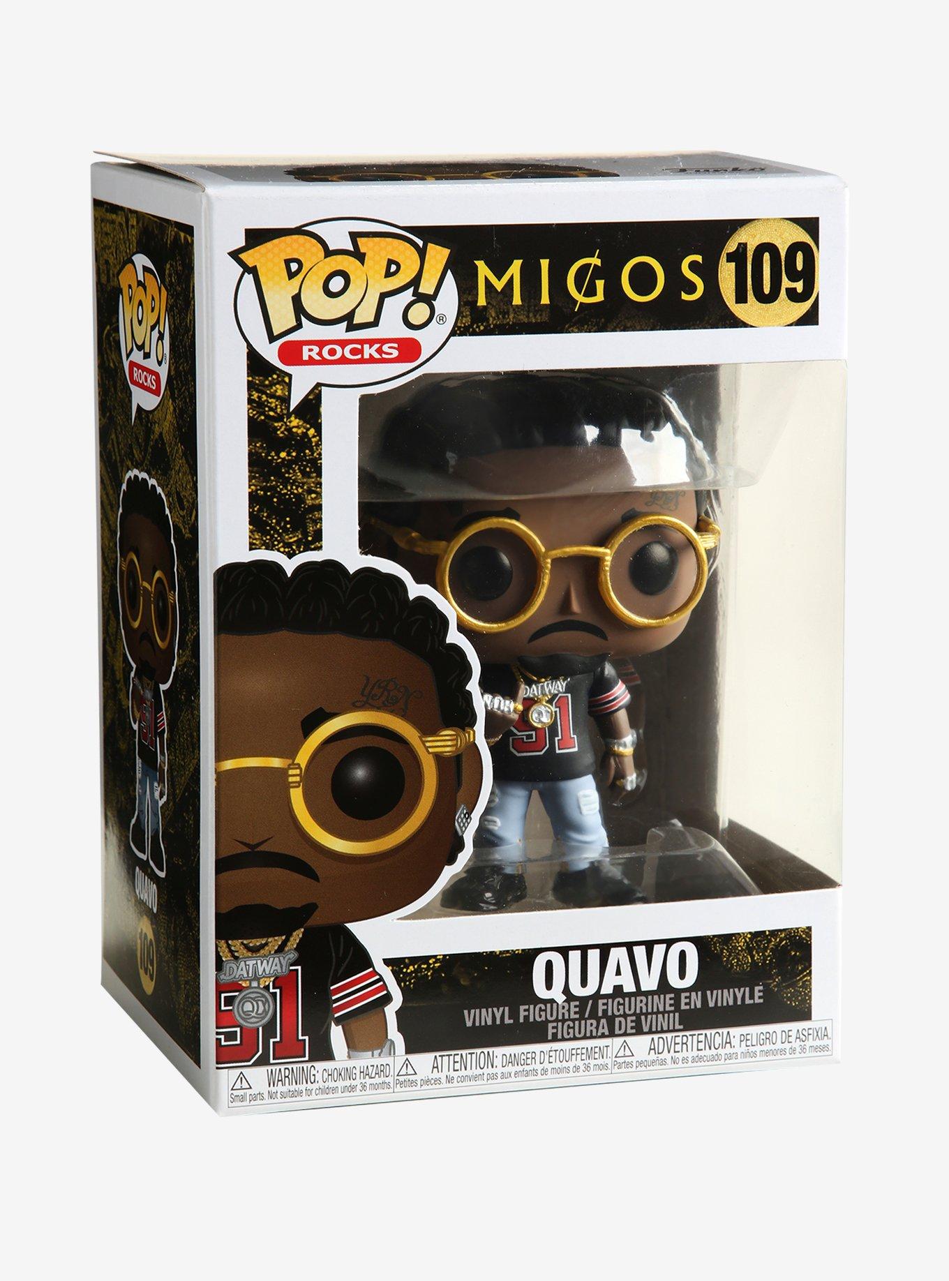 Funko Migos Pop! Rocks Quavo Vinyl Figure, , alternate