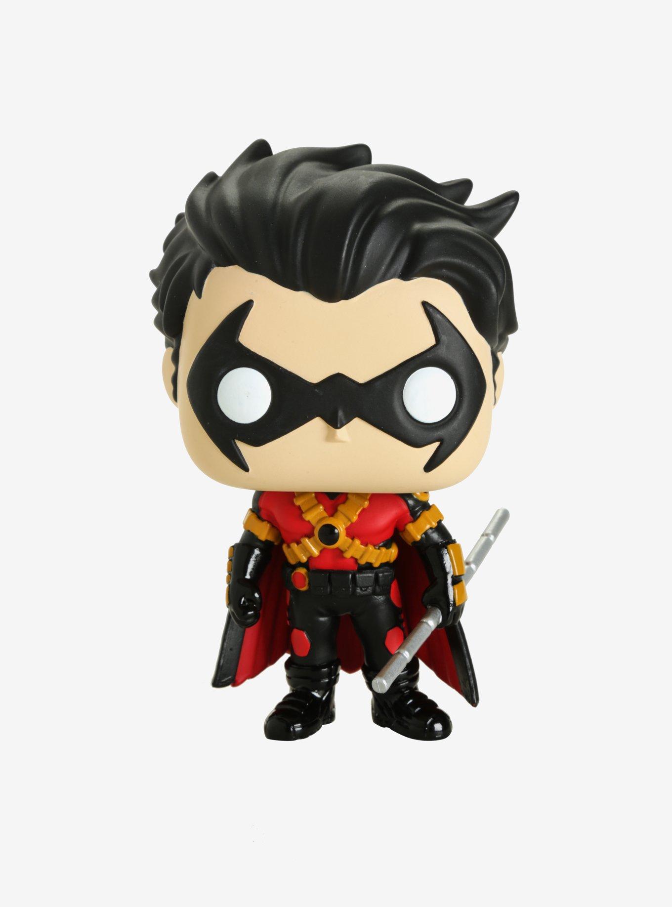 Funko DC Super Heroes Pop! Red Wing Robin Vinyl Figure Hot Topic Exclusive, , alternate