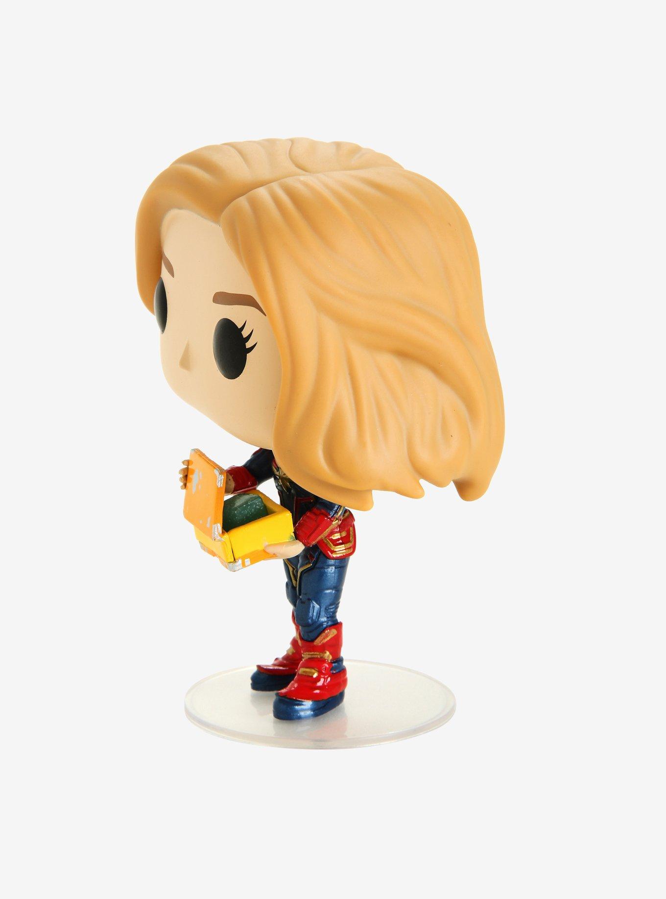 Funko Marvel Captain Marvel Pop! Captain Marvel Glow-In-The-Dark Vinyl Bobble-Head, , alternate