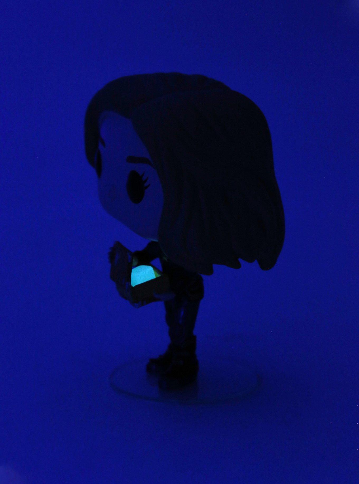 Funko Marvel Captain Marvel Pop! Captain Marvel Glow-In-The-Dark Vinyl Bobble-Head, , alternate