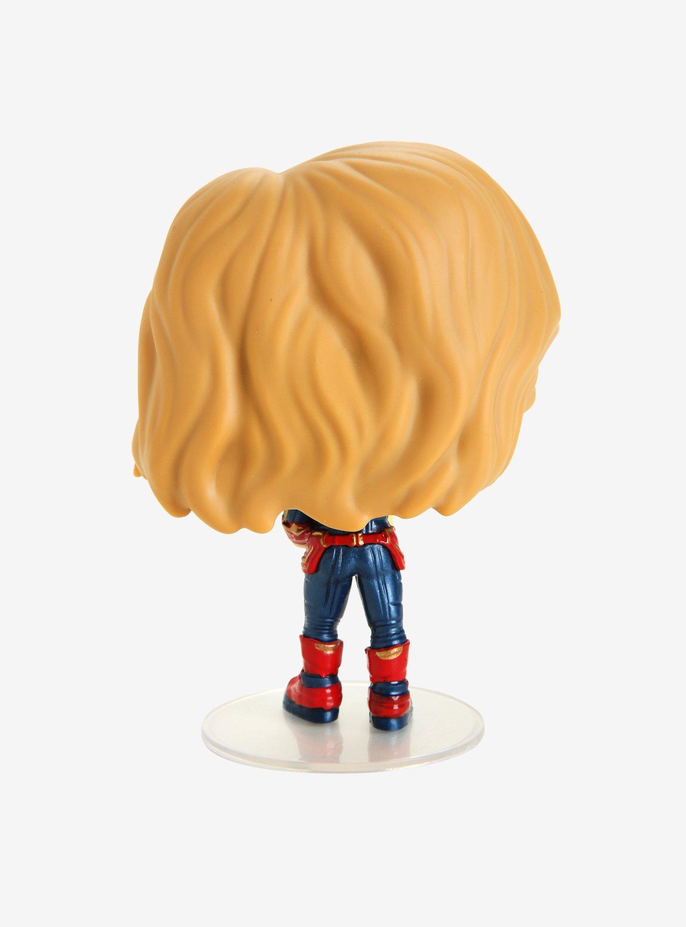 Funko Marvel Captain Marvel Pop! Captain Marvel Glow-In-The-Dark Vinyl Bobble-Head, , alternate