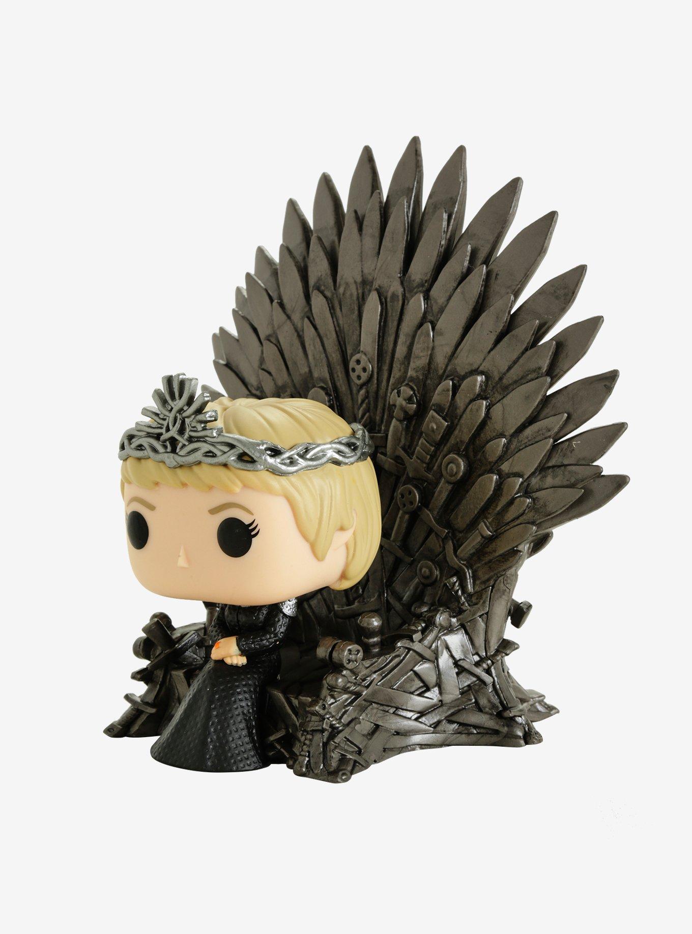 Funko Game Of Thrones Pop! Cersei Lannister On Iron Throne Deluxe Vinyl Figure, , alternate