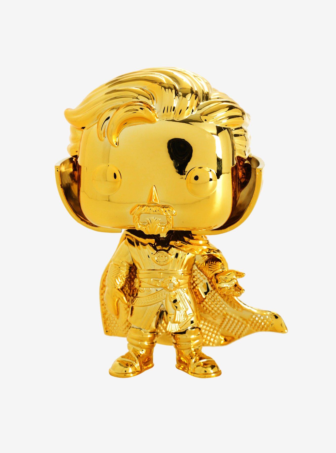 Funko Marvel Studios: The First Ten Years Pop! Gold Chrome Doctor Strange Bobble-Head, , alternate