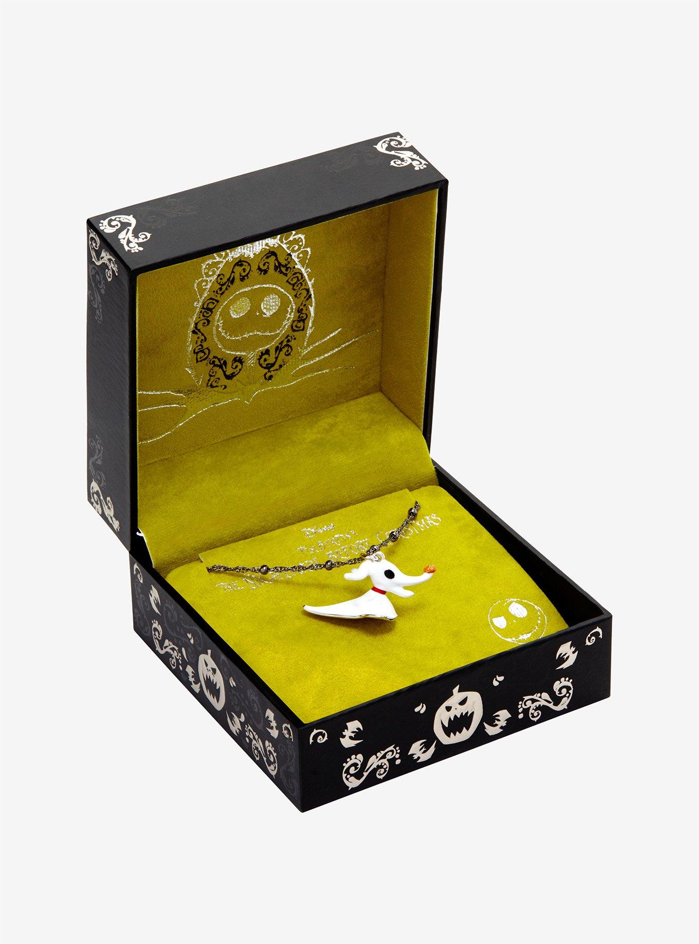 The Nightmare Before Christmas Zero Sterling Silver Necklace By Rocklove, , alternate