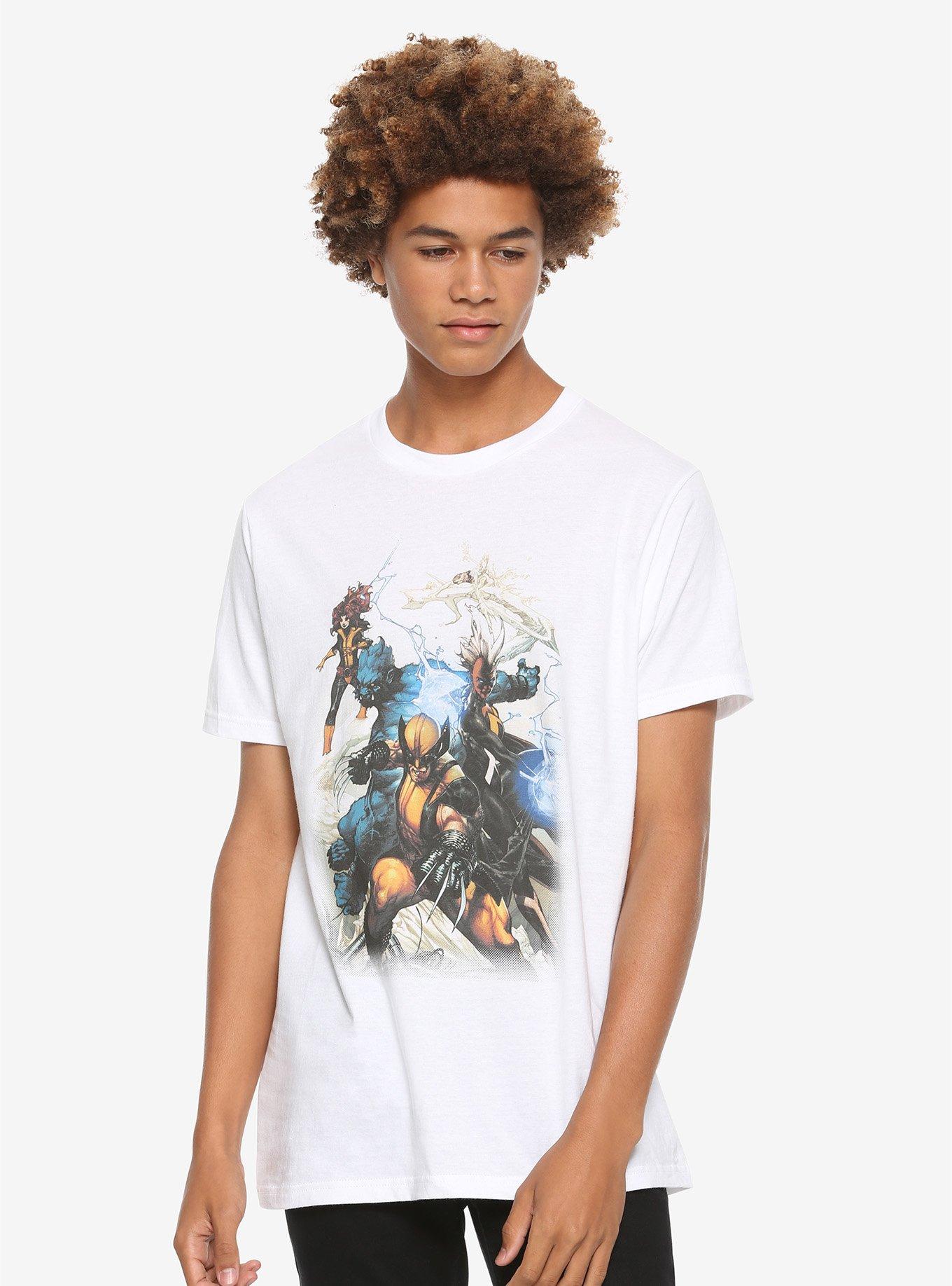 Marvel X-Men Attack Stance T-Shirt, MULTI, alternate