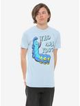 Disney Alice In Wonderland Caterpillar Who Are You T-Shirt Hot Topic Exclusive, LIGHT BLUE, alternate