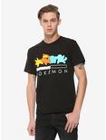 Pokemon Charge Starter Silhouettes T-Shirt, , alternate