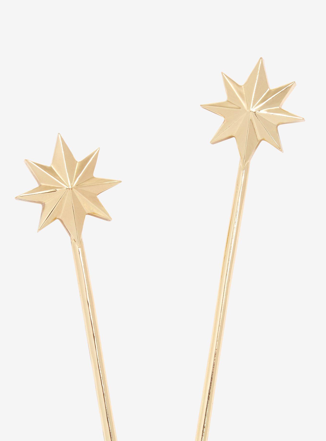 Marvel Captain Marvel Icon Hair Sticks, , alternate