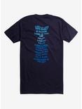 Nirvana Nevermind Track Listing T-Shirt, BLUE, alternate
