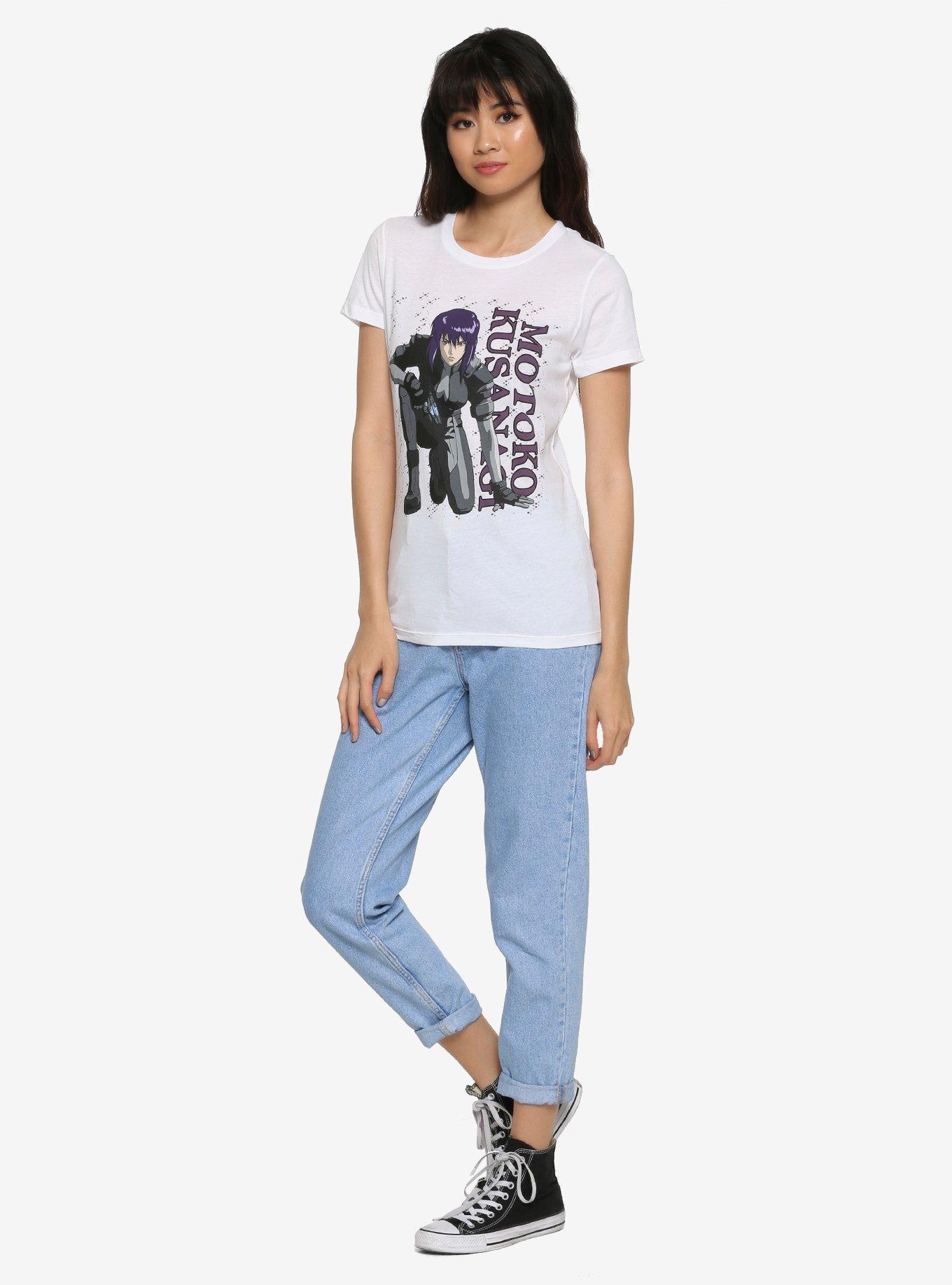 Ghost In The Shell Motoko Girls T-Shirt, MULTI, alternate