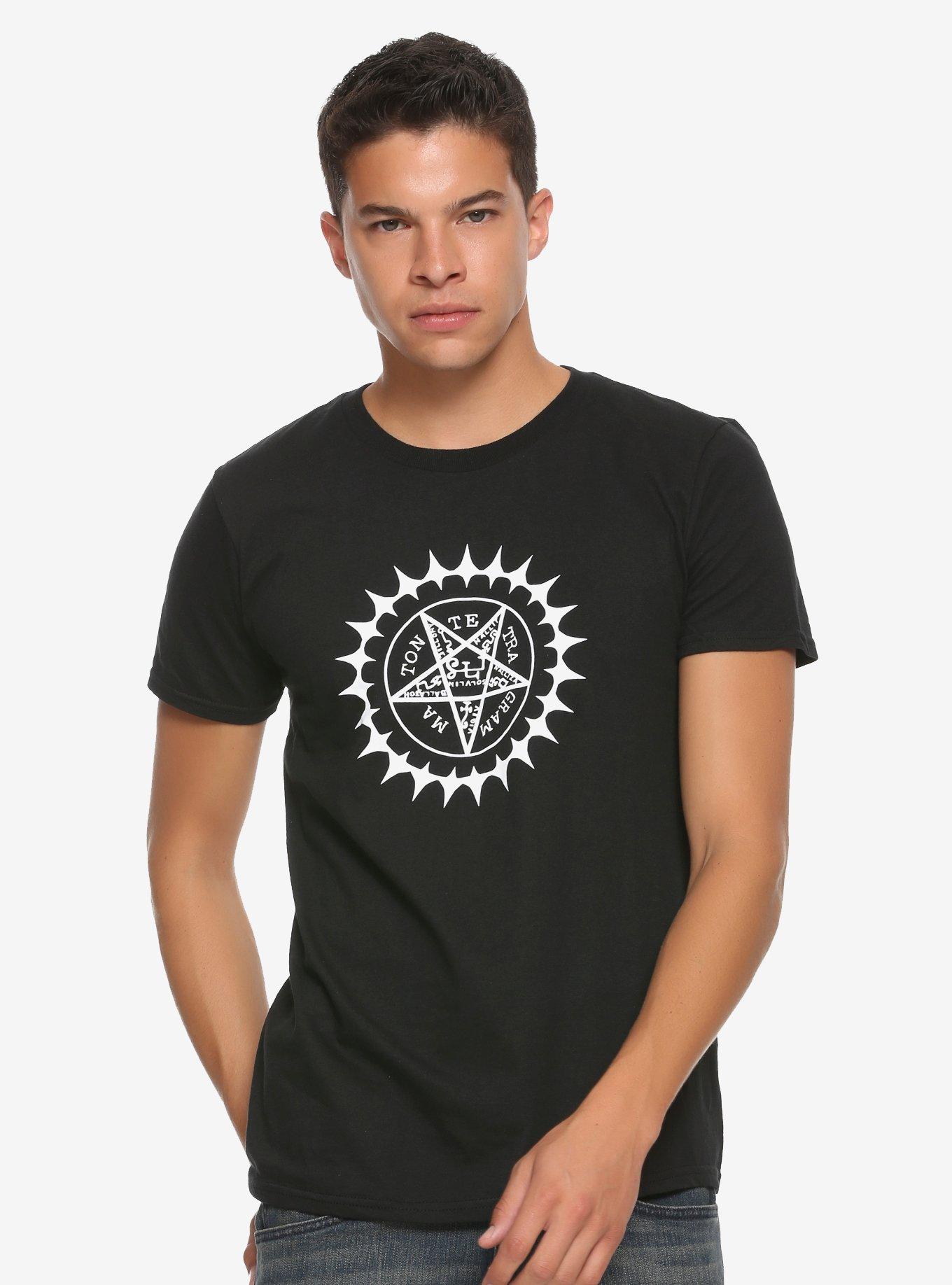 Black Butler Tetragrammaton Pentagram T-Shirt, , alternate