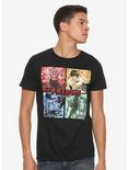 Trigun Color Grid T-Shirt, MULTI, alternate