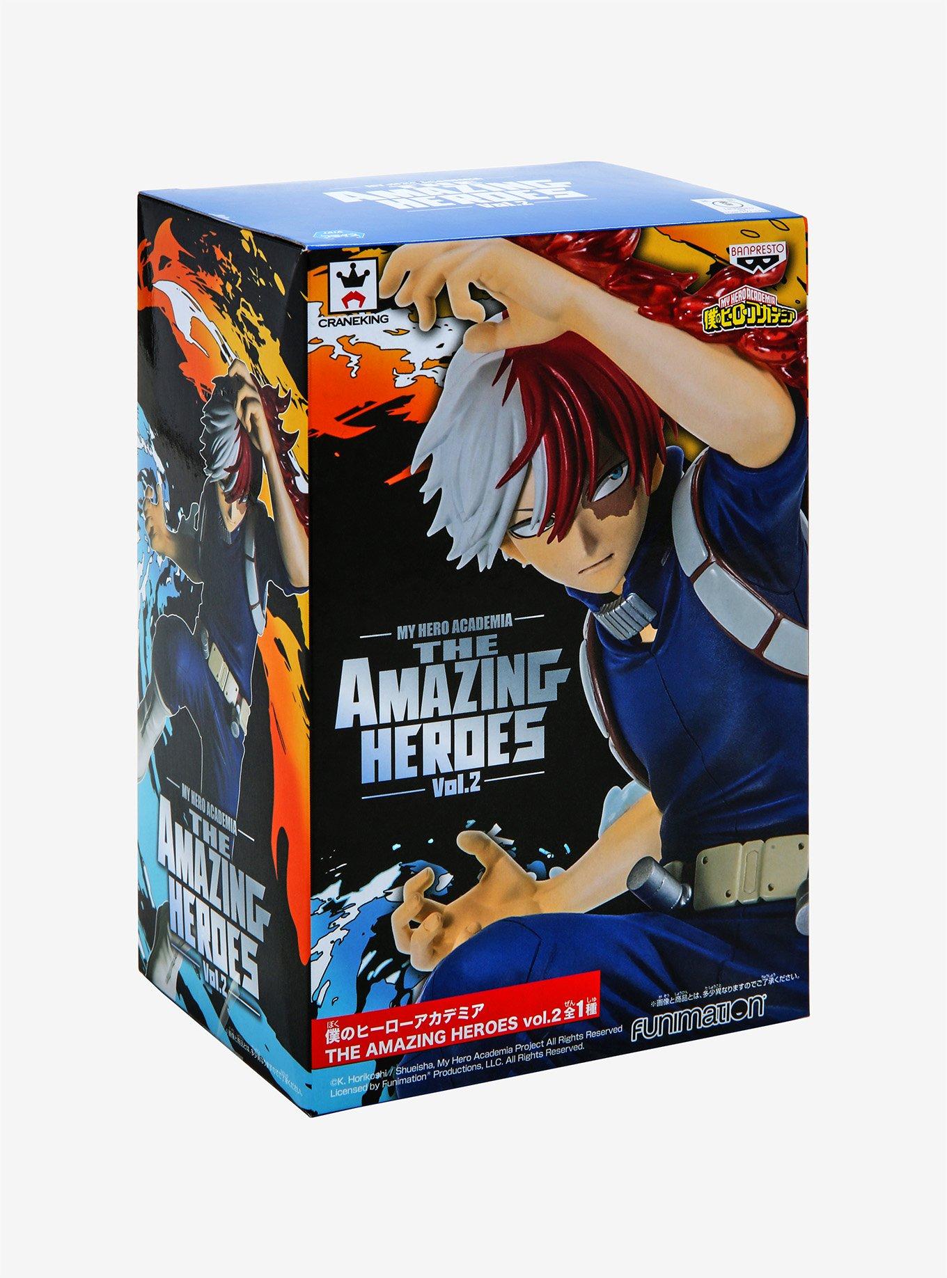 Banpresto My Hero Academia The Amazing Heroes Vol. 2 Shoto Todoroki Collectible Figure, , alternate