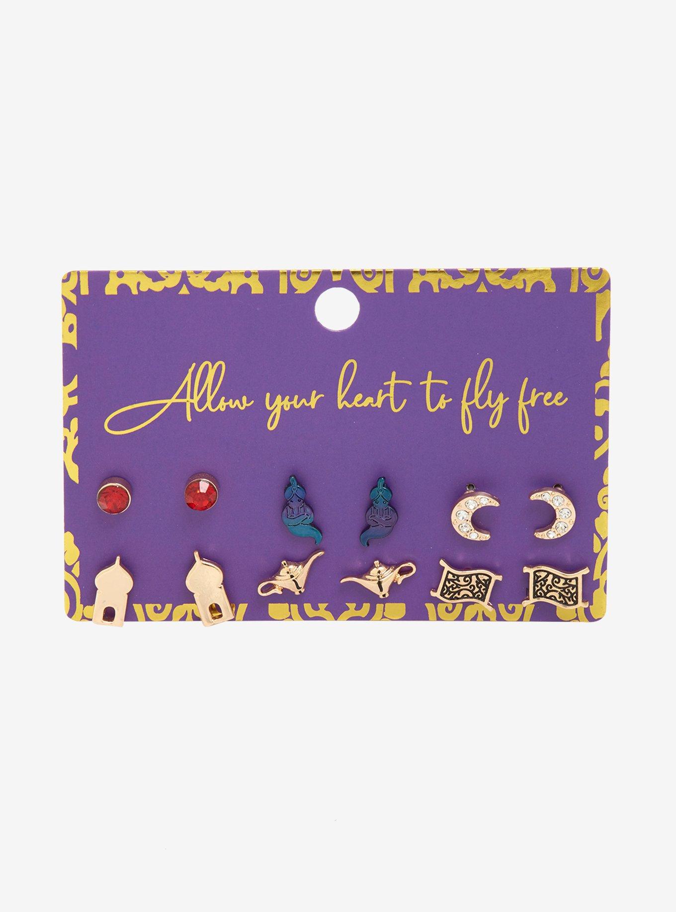 Genie & Lamp Earring Set, , alternate
