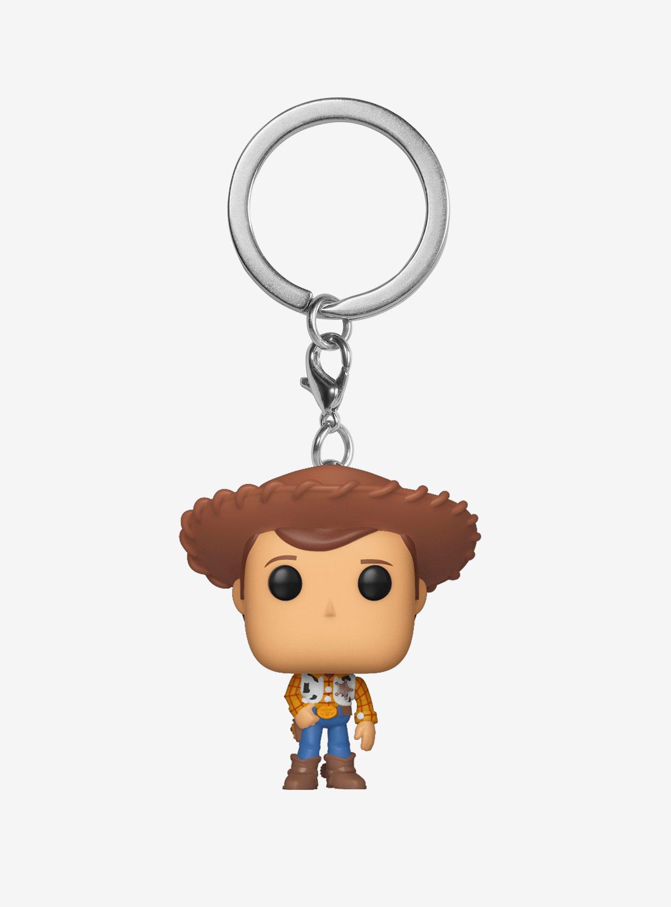 Funko Disney Pixar Toy Story 4 Pocket Pop! Sheriff Woody Vinyl Key Chain, , alternate