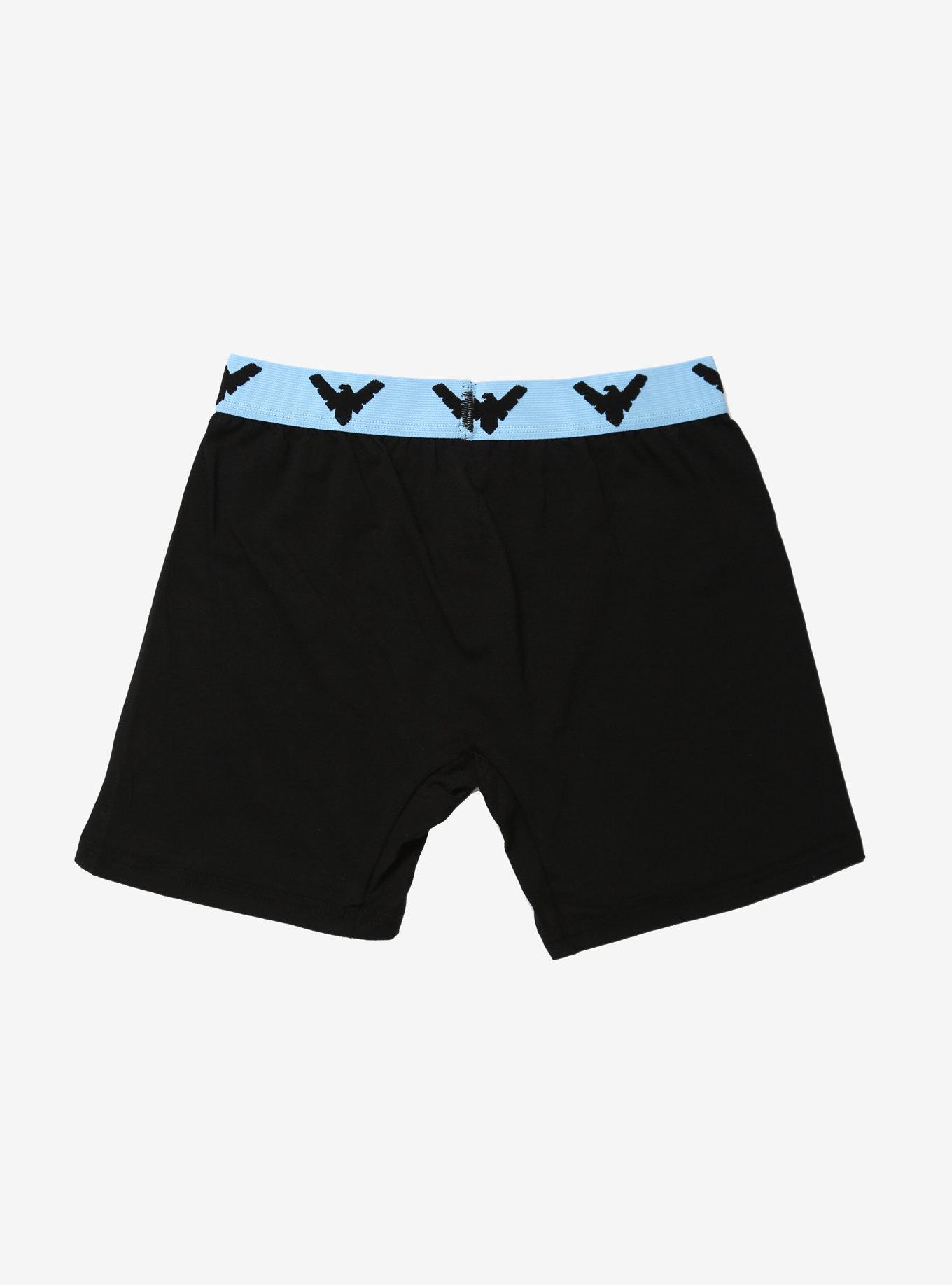 DC Comics Batman Nightwing Logo Boxer Briefs, , alternate