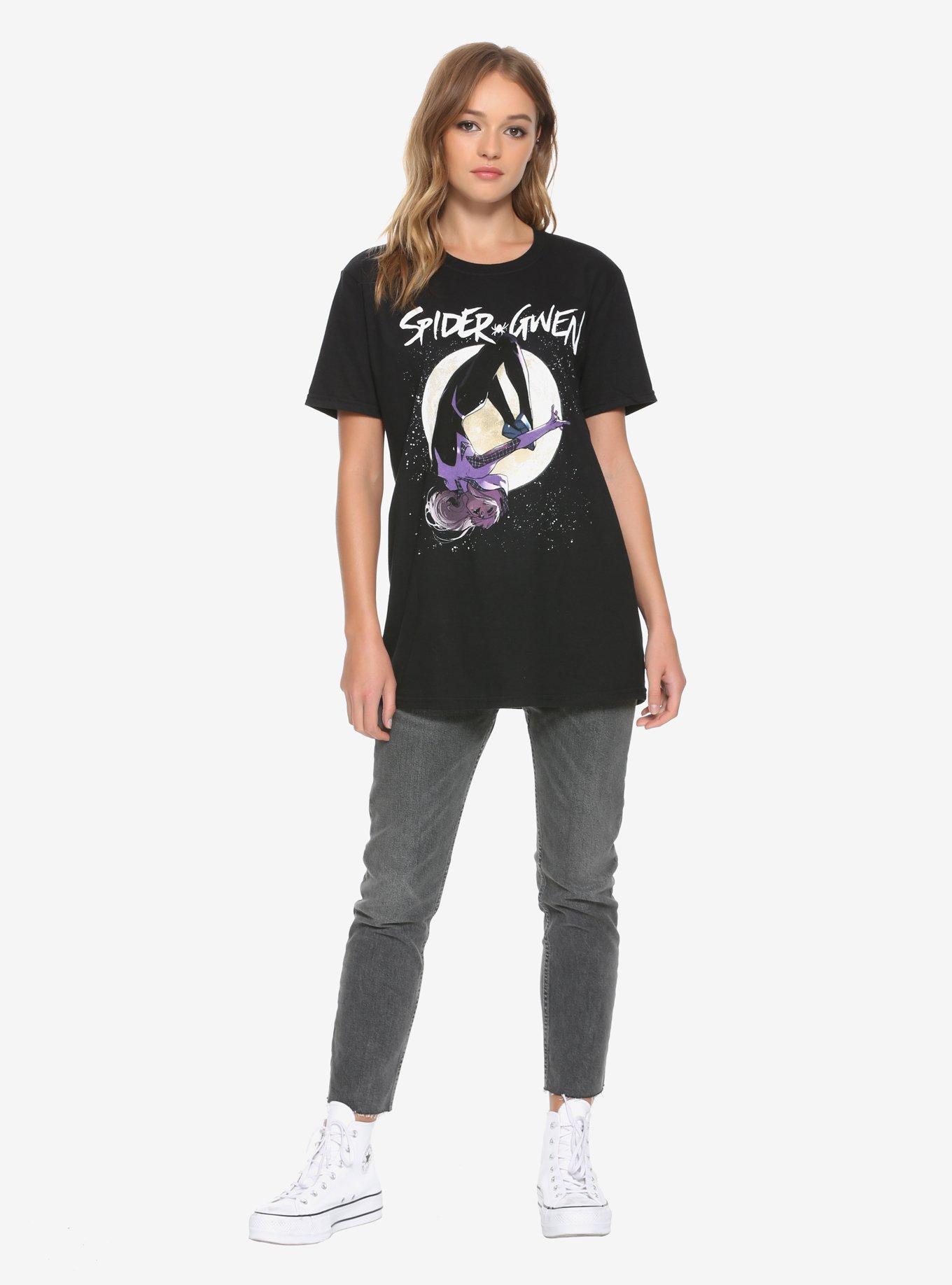 Marvel Spider-Gwen Moon Girls T-Shirt, , alternate