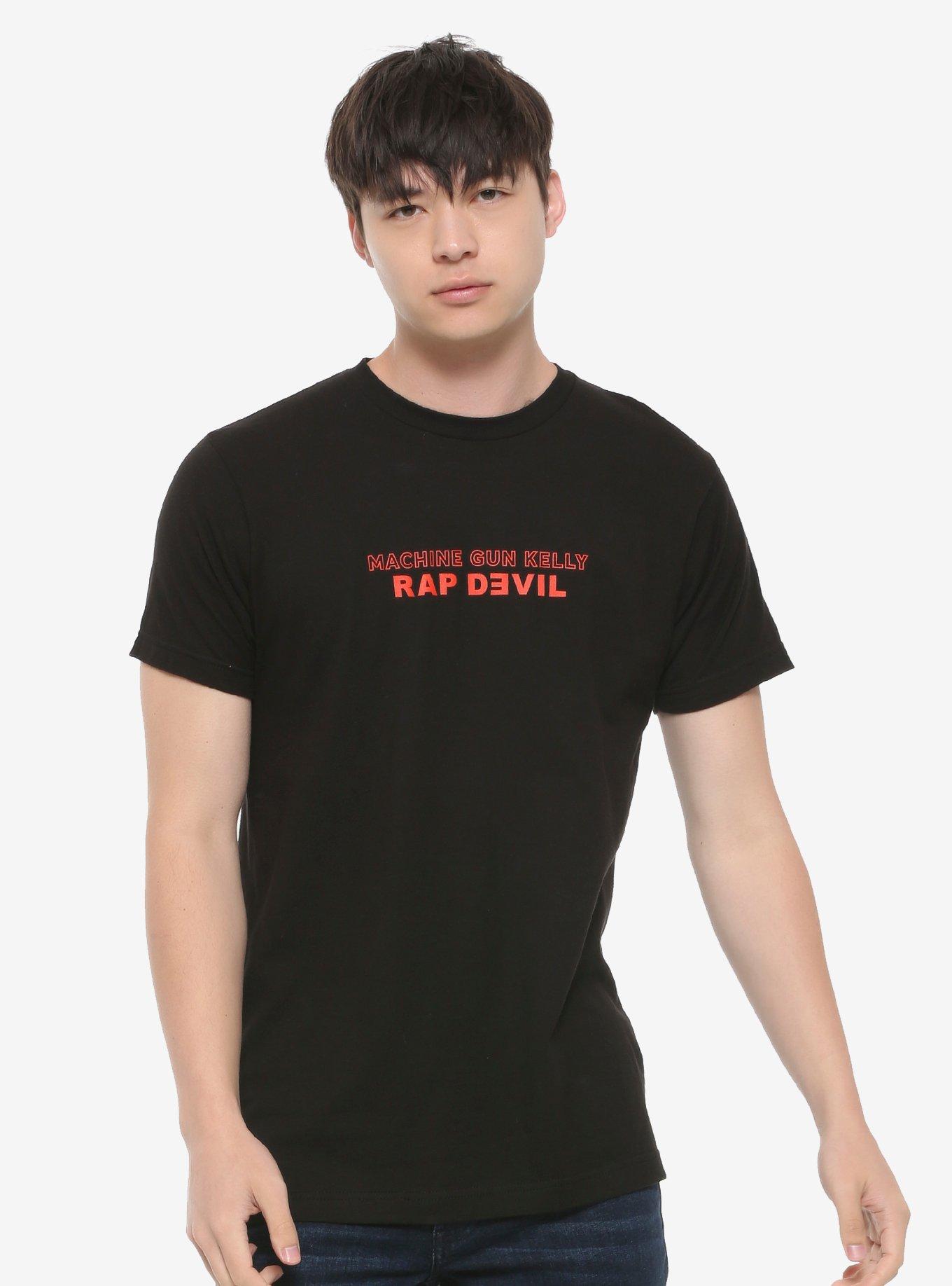 Machine Gun Kelly Rap Devil T-shirt, BLACK, alternate