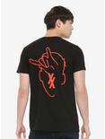 Machine Gun Kelly Rap Devil T-shirt, BLACK, alternate