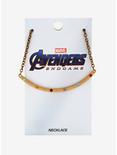 Marvel Avengers: Endgame Infinity Stone Bar Necklace, , alternate
