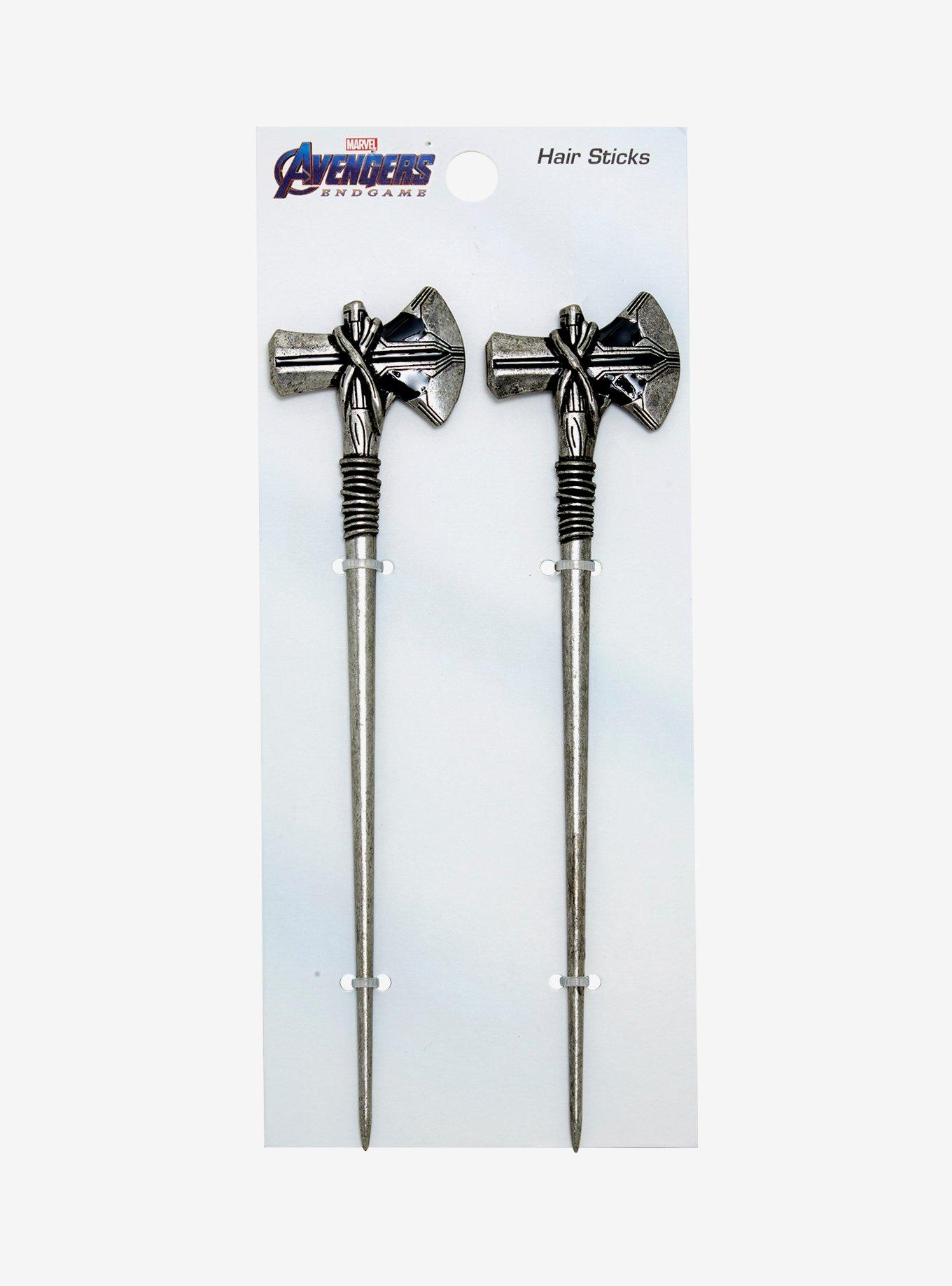 Loungefly Marvel Avengers: Endgame Thor Stormbreaker Hair Sticks, , alternate