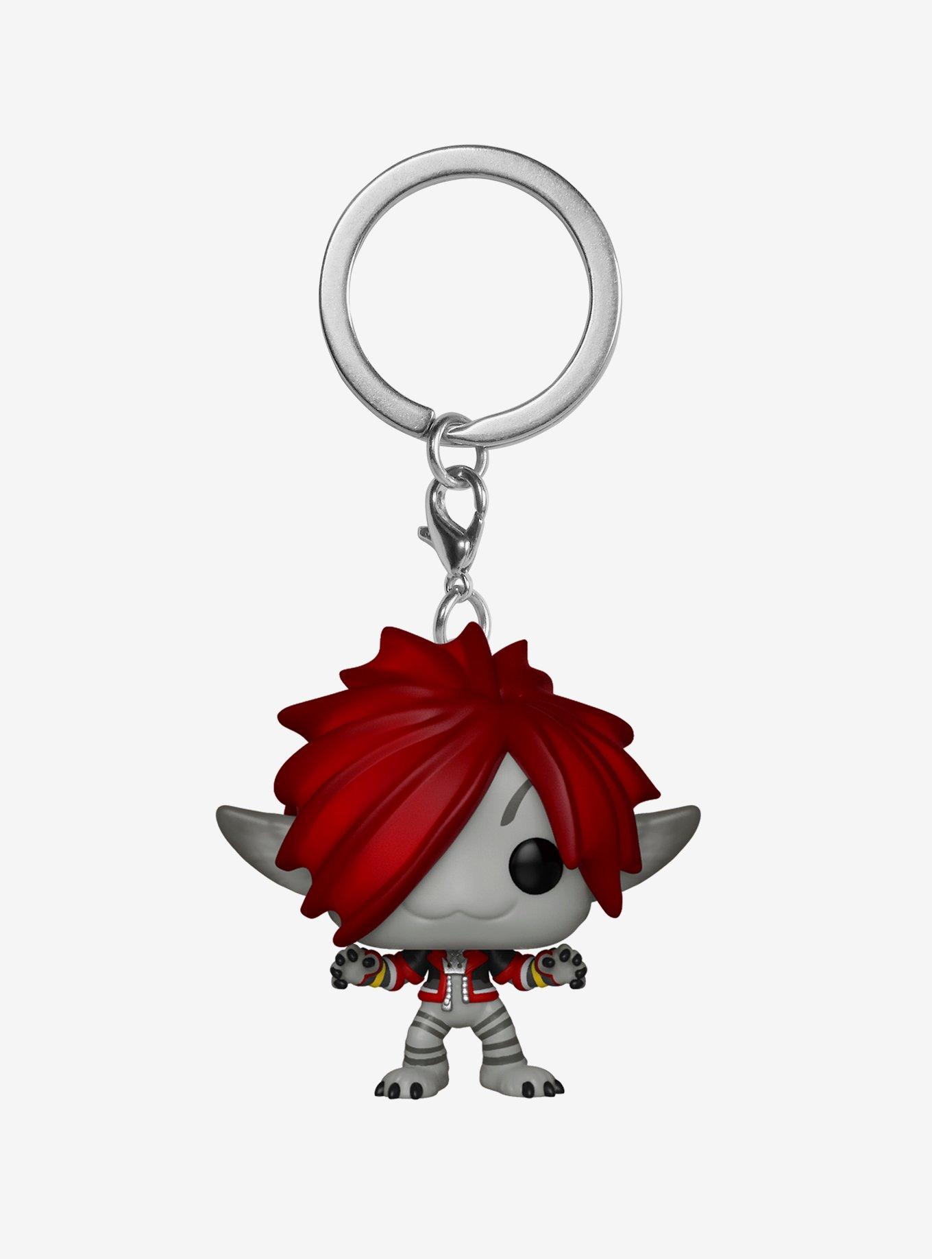Funko Pocket Pop! Disney Kingdom Hearts III Sora (Monsters, Inc.) Vinyl Key Chain - BoxLunch Exclusive, , alternate