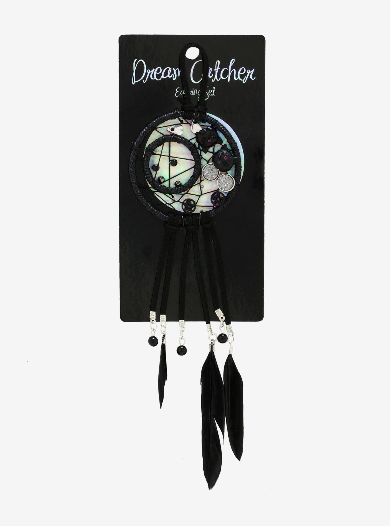 Dream Catcher Earring Set, , alternate