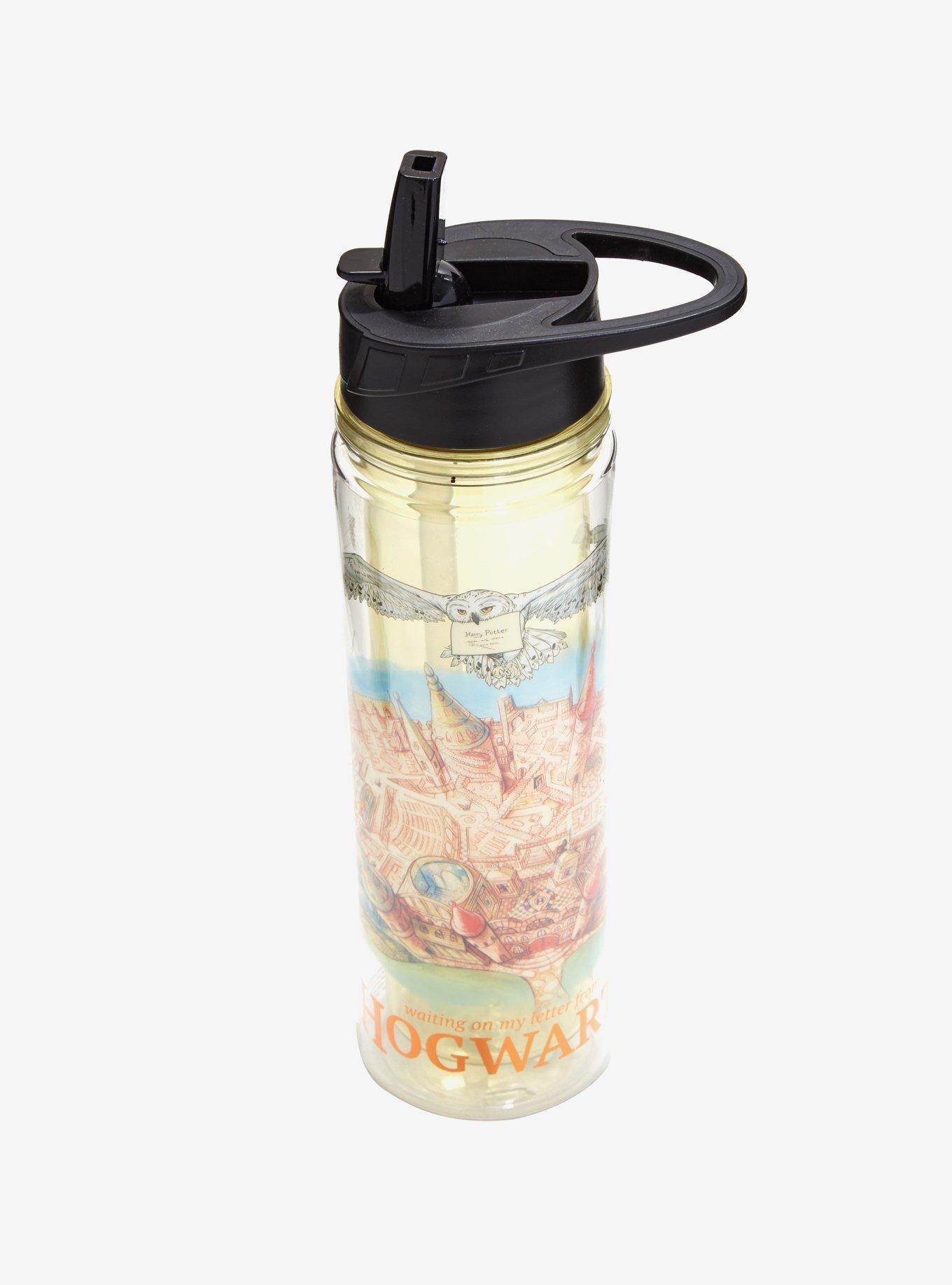 Harry Potter Watercolor Hogwarts Water Bottle, , alternate