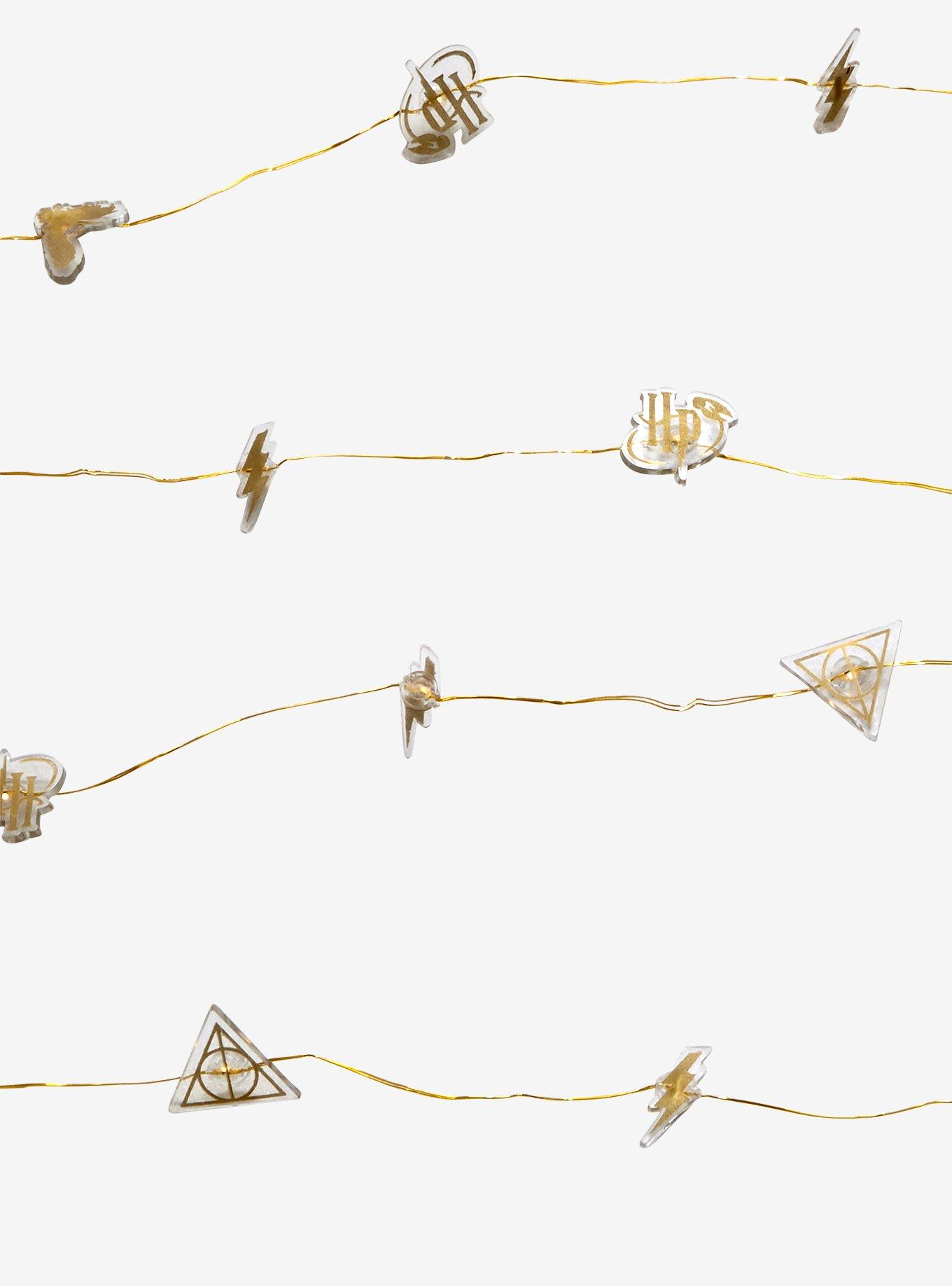 Harry Potter Icons String Lights, , alternate