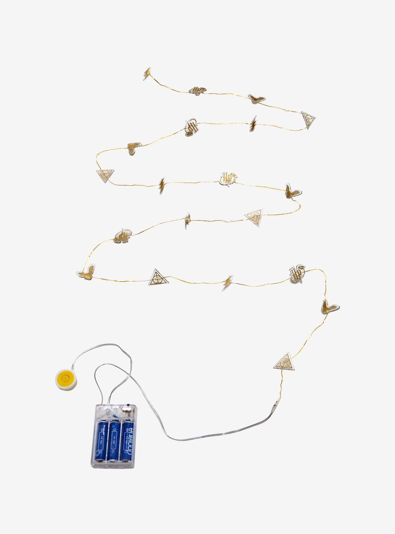 Harry Potter Icons String Lights, , alternate