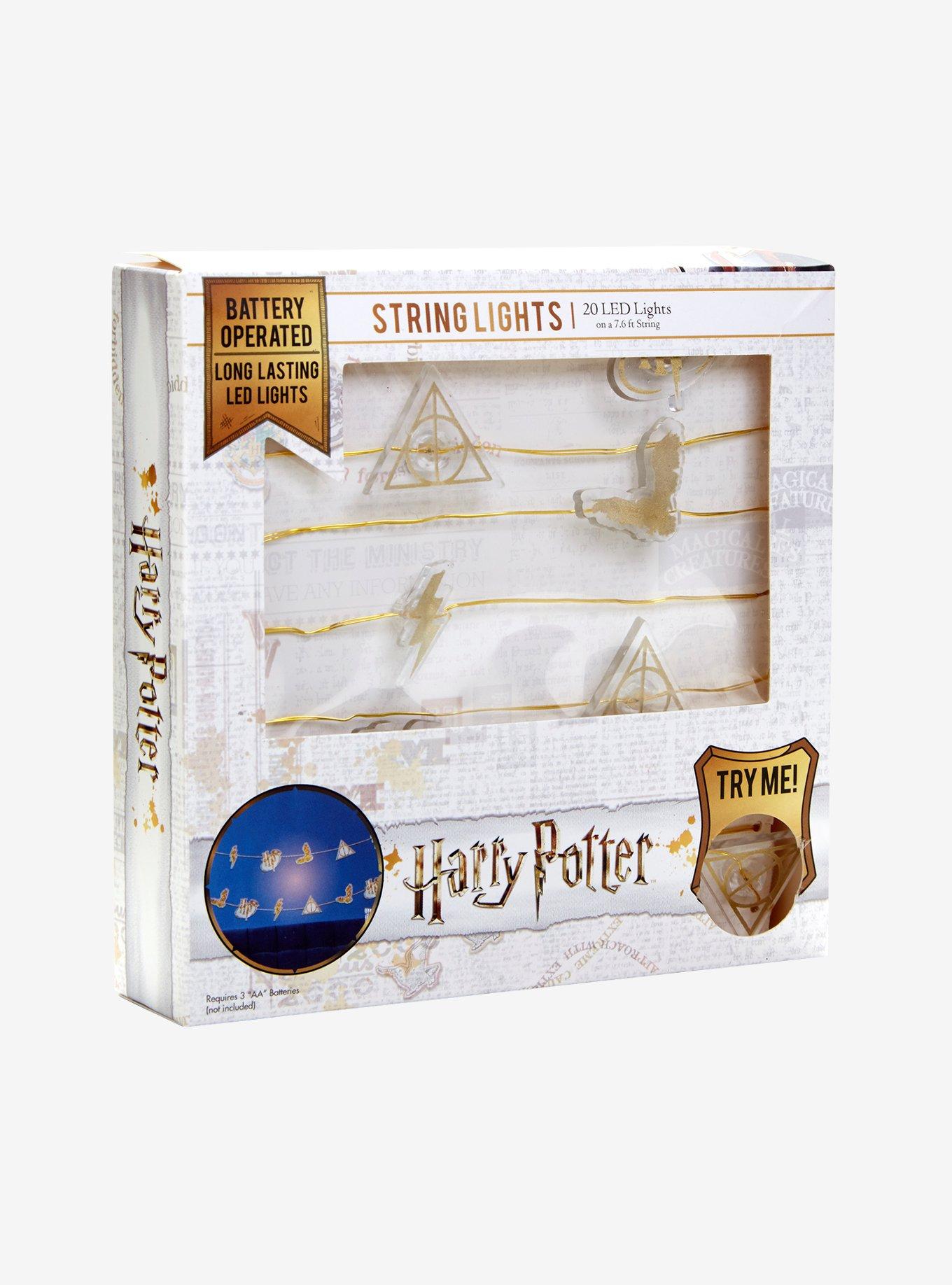 Harry Potter Icons String Lights, , alternate