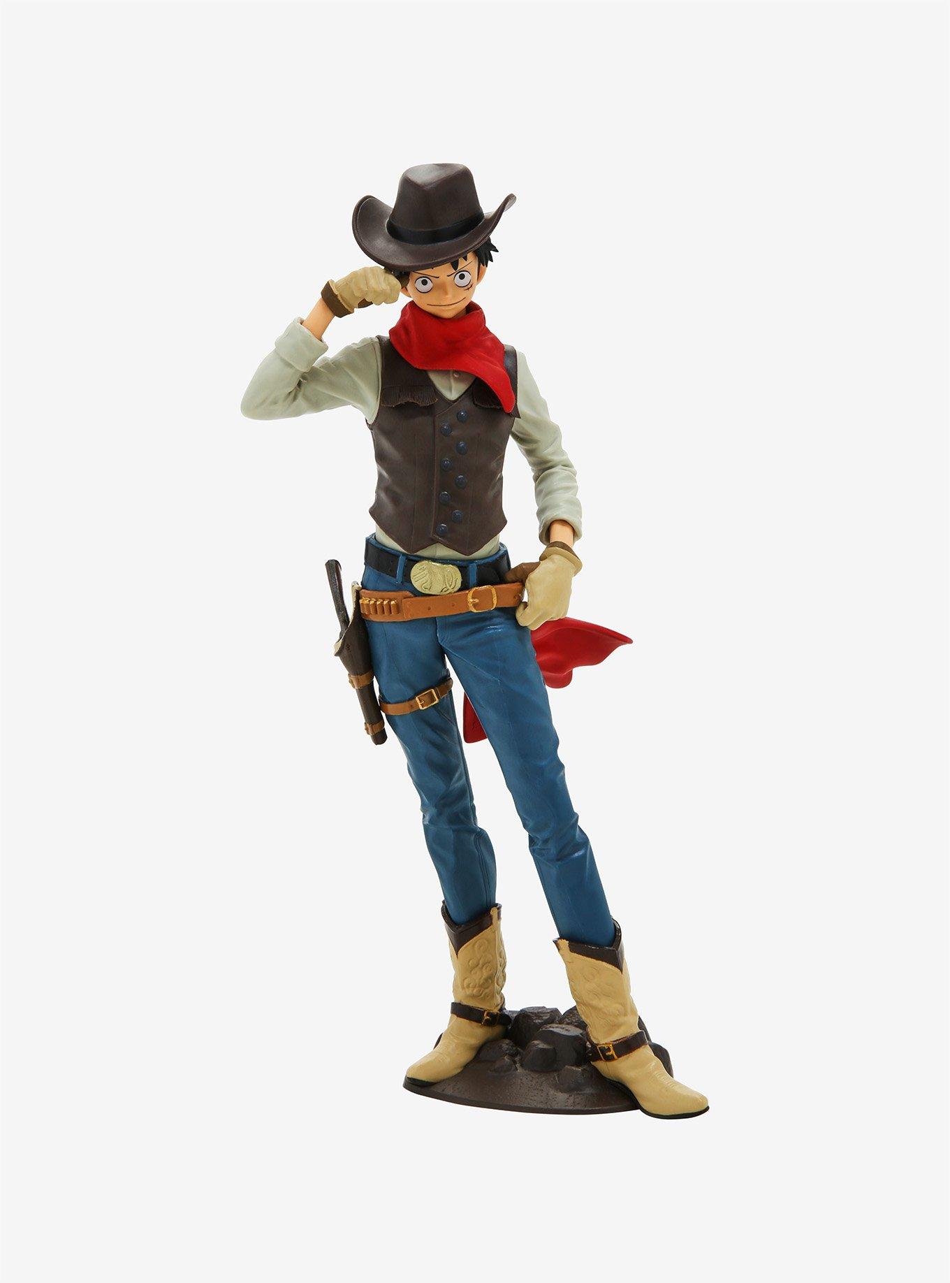 Banpresto One Piece Treasure Cruise World Journey Vol. 1 Monkey D. Luffy Western Figure, , alternate