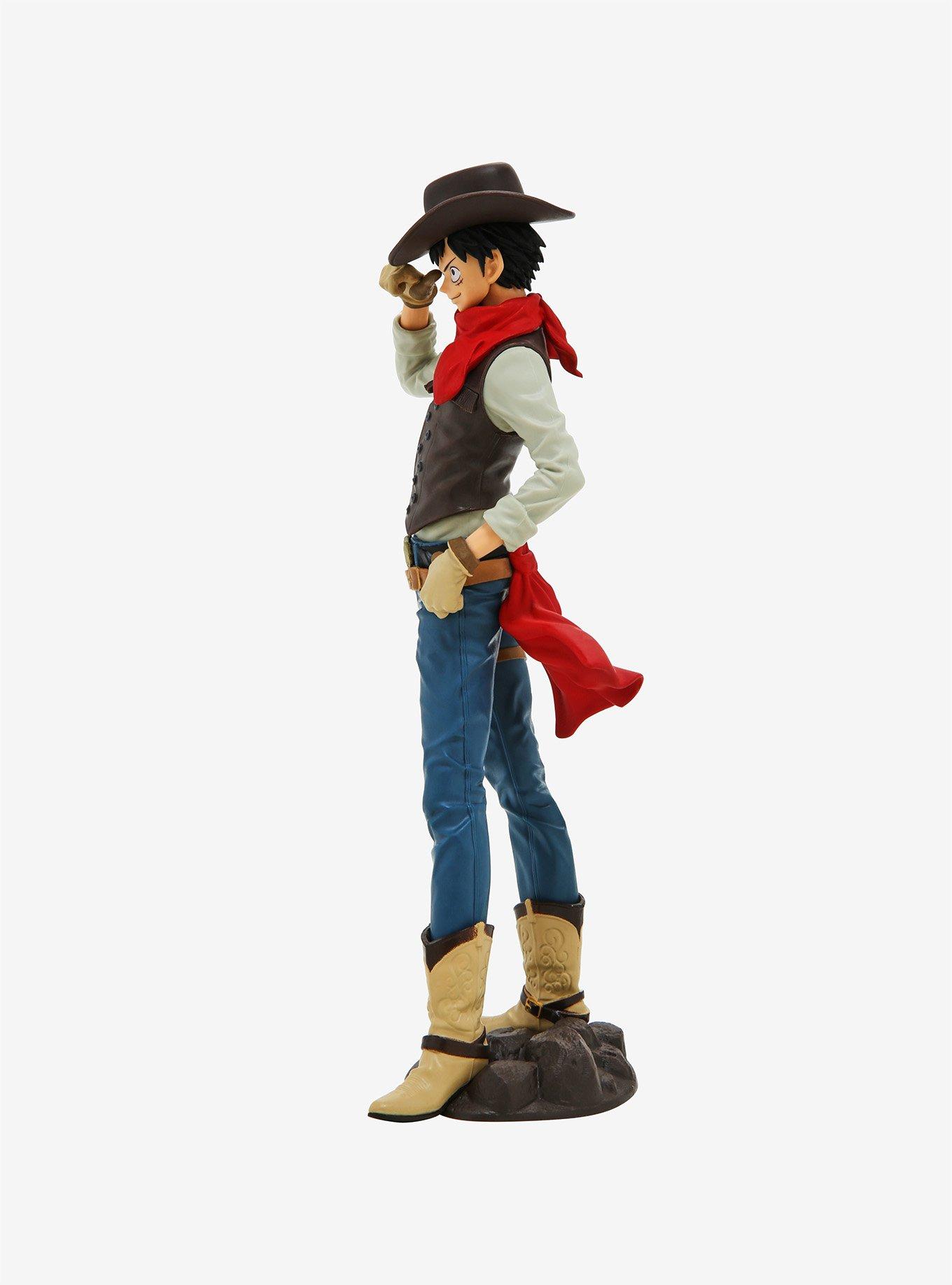 Banpresto One Piece Treasure Cruise World Journey Vol. 1 Monkey D. Luffy Western Figure, , alternate