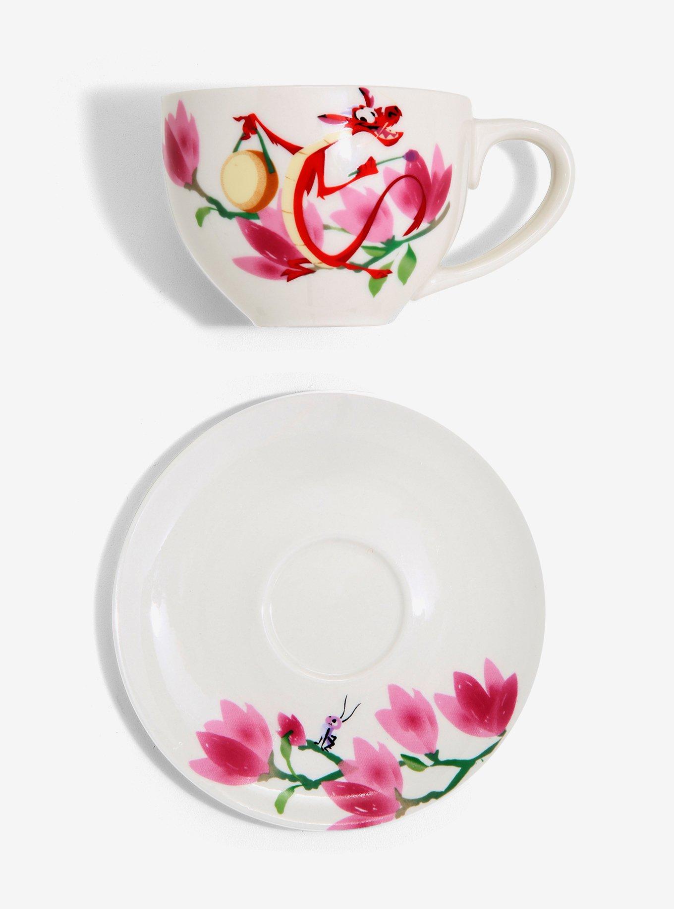 Disney Mulan Mushu Cri-Kee Teacup & Saucer Set, , alternate