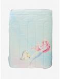 Disney The Little Mermaid Watercolor Gradient Full/Queen Comforter, , alternate