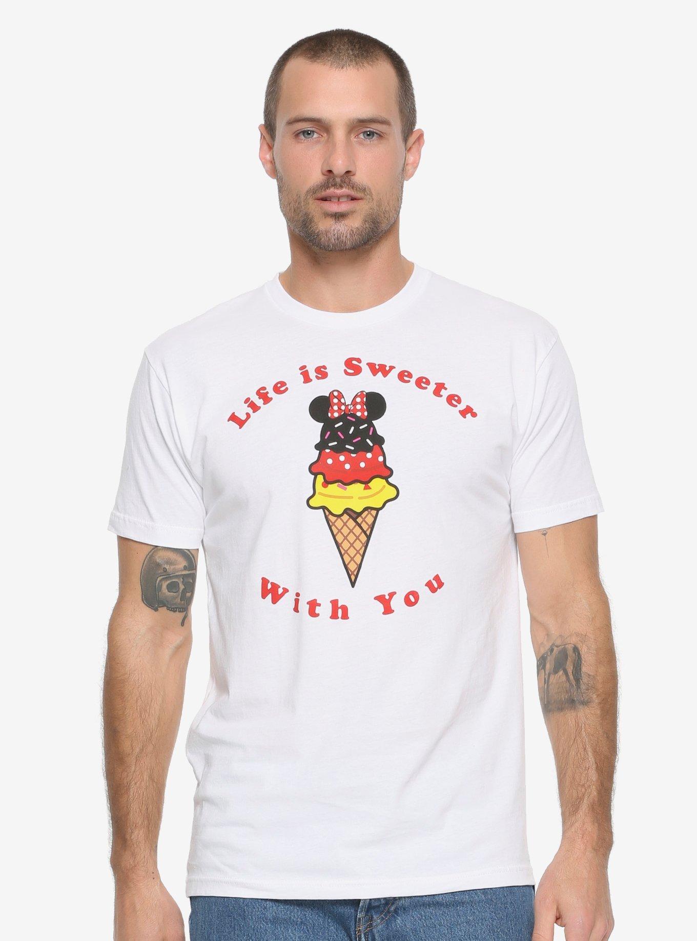 Disney Minnie Mouse Ice Cream T-Shirt - BoxLunch Exclusive, , alternate