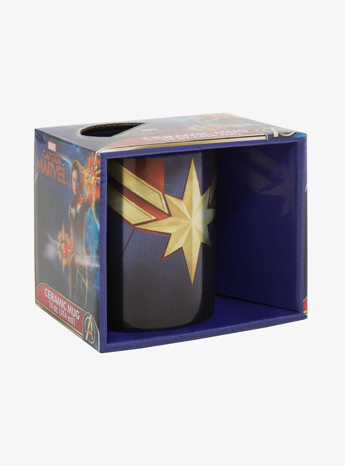 Marvel Captain Marvel Logo Mug, , alternate