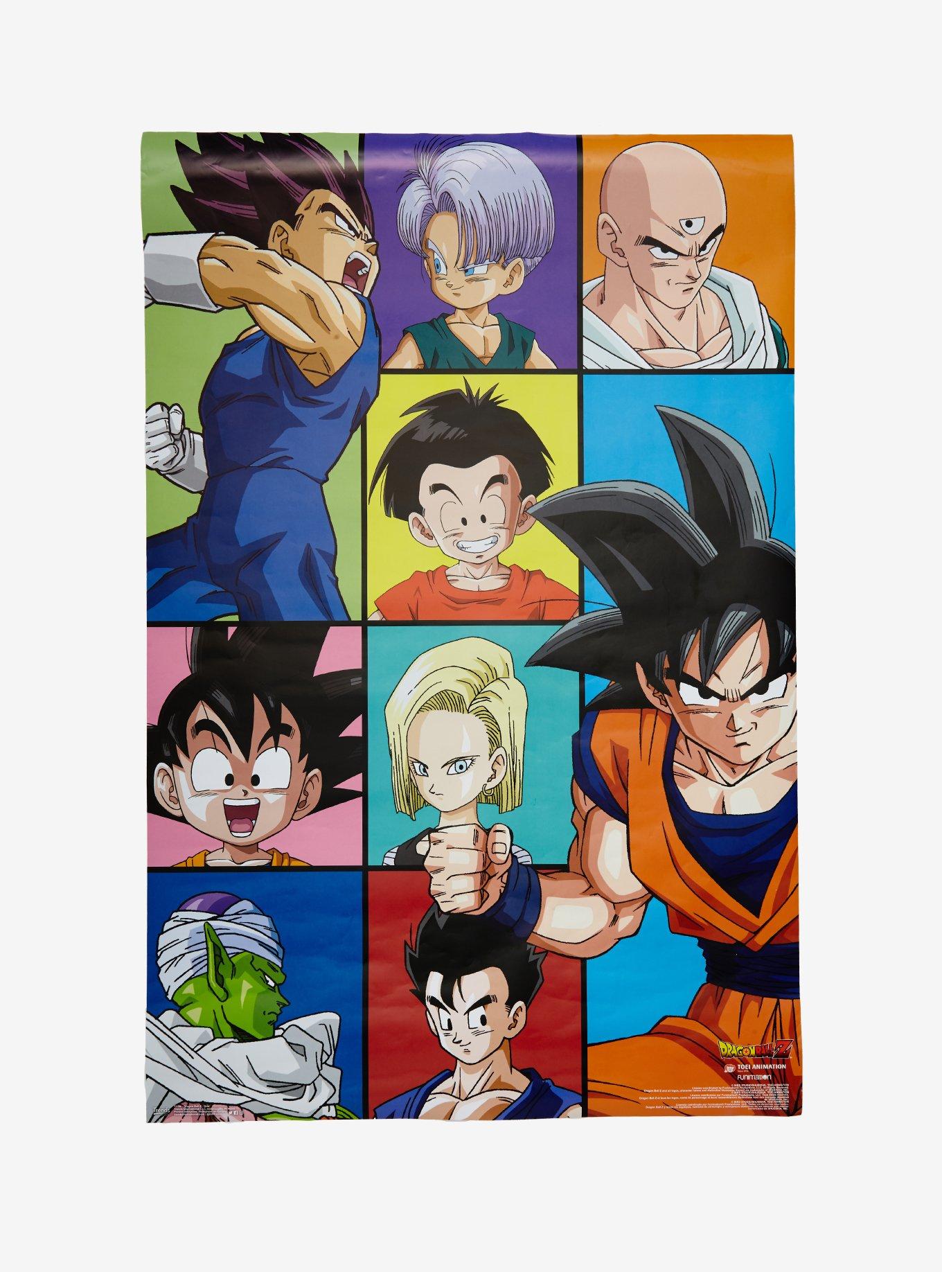 Dragon Ball Z Character Grid Poster, , alternate