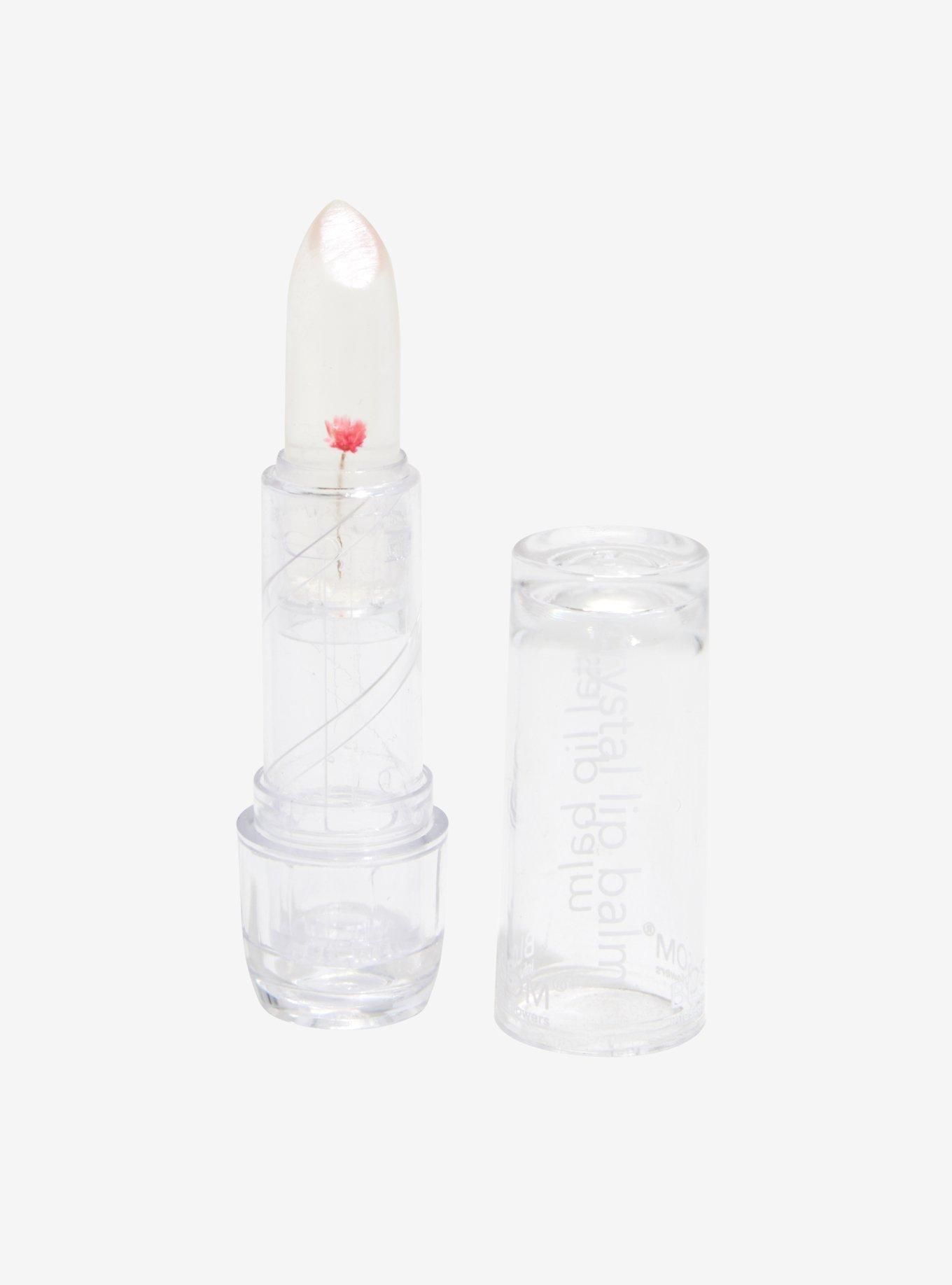 Blossom Sheer Hydrating Crystal Pink Flower Lip Balm, , alternate