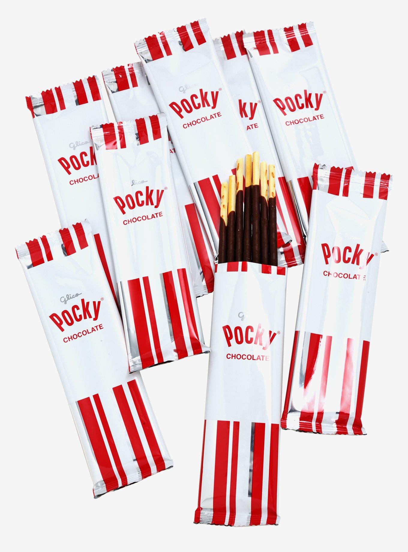 Pocky Chocolate Biscuit Sticks 9 Pack, , alternate