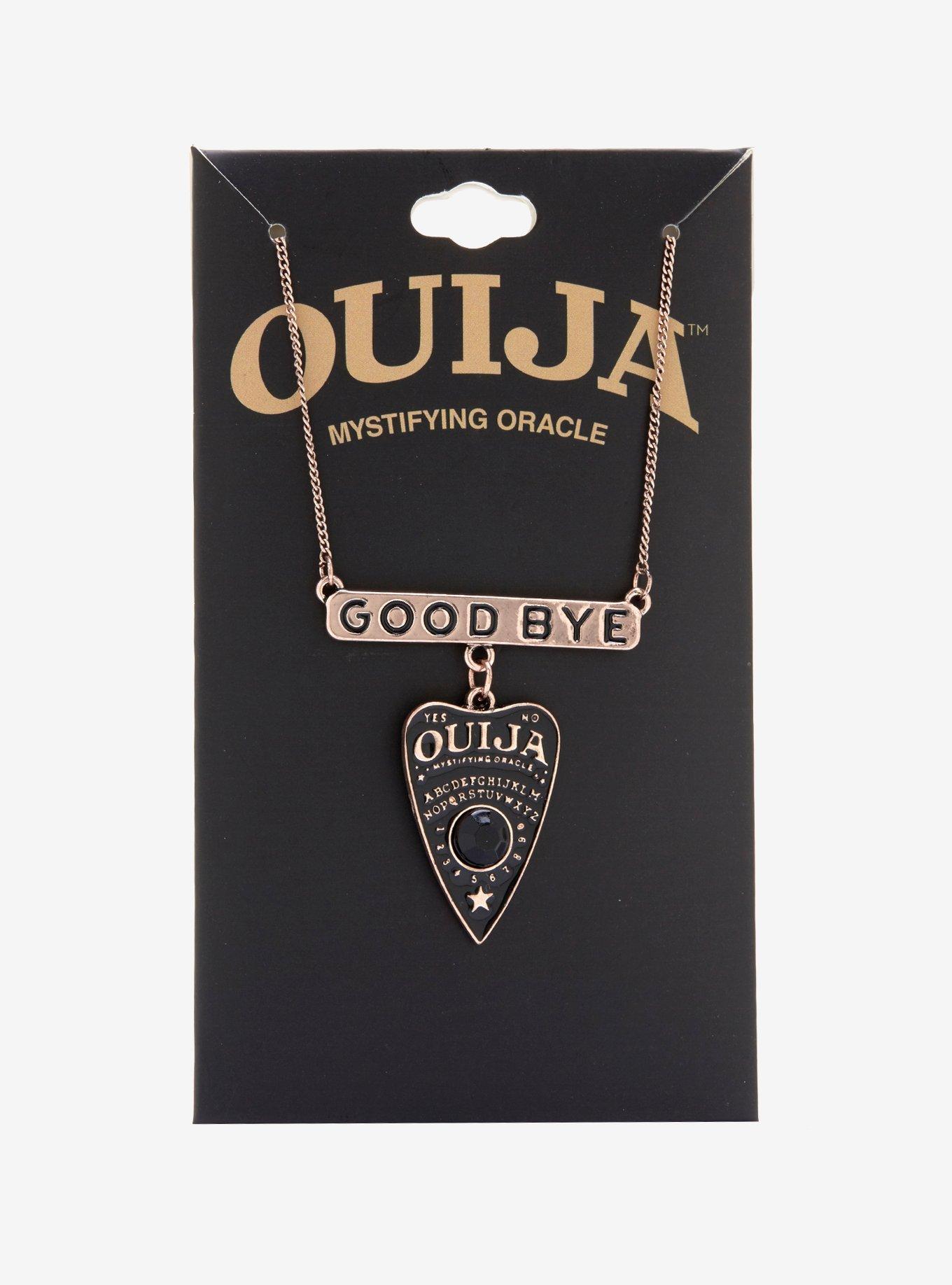 Ouija Goodbye Bar Necklace, , alternate