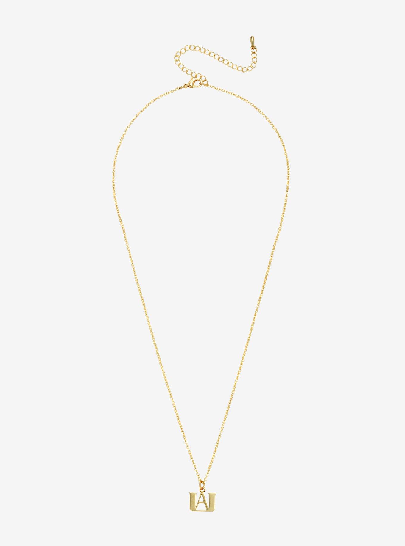 My Hero Academia UA Logo Dainty Necklace, , alternate