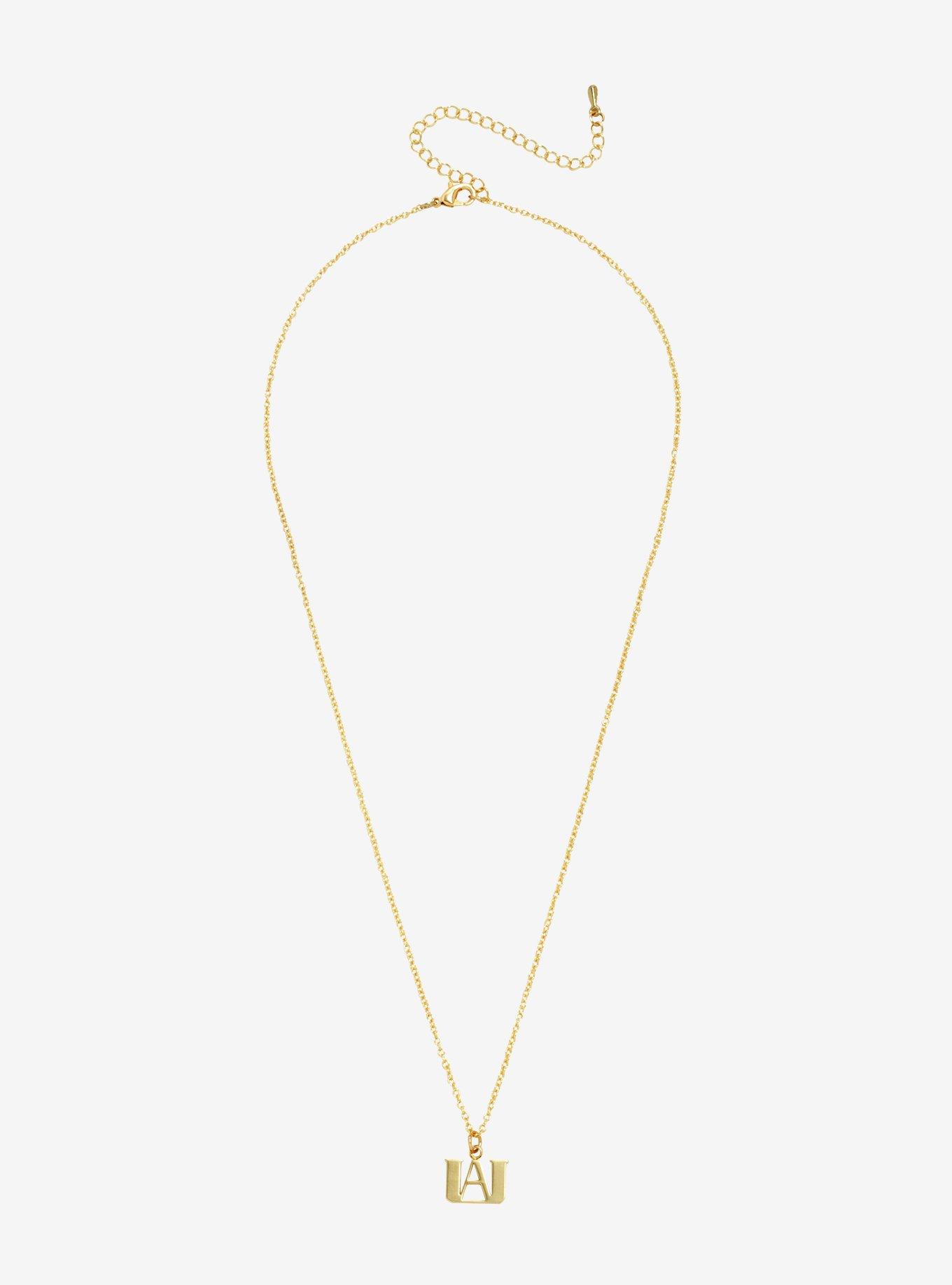 My Hero Academia UA Logo Dainty Necklace, , alternate