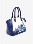 Loungefly Disney Lilo & Stitch Dark Blue Satchel Bag, , alternate