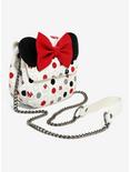 Loungefly Disney Minnie Mouse Bow & Polka Dot Crossbody Bag, , alternate