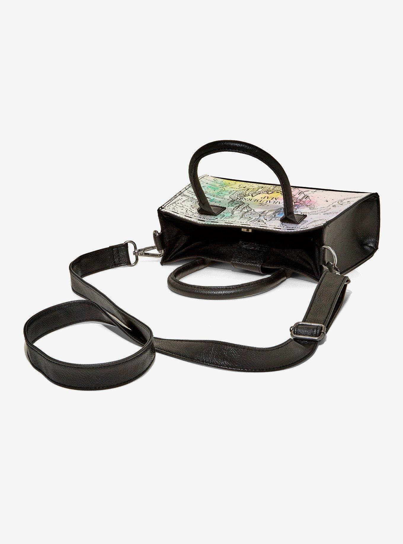 Loungefly Harry Potter Watercolor Marauder's Map Mini Satchel Bag, , alternate