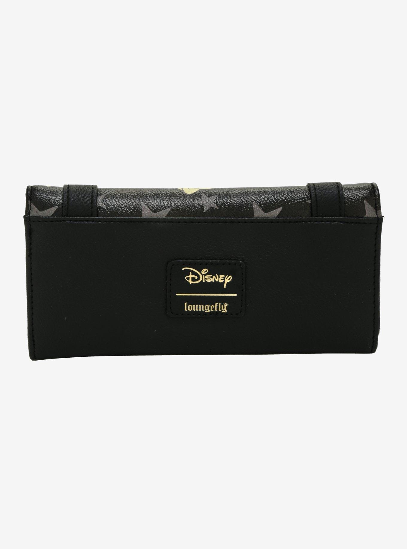 Loungefly Disney Dumbo Black Star Flap Wallet, , alternate