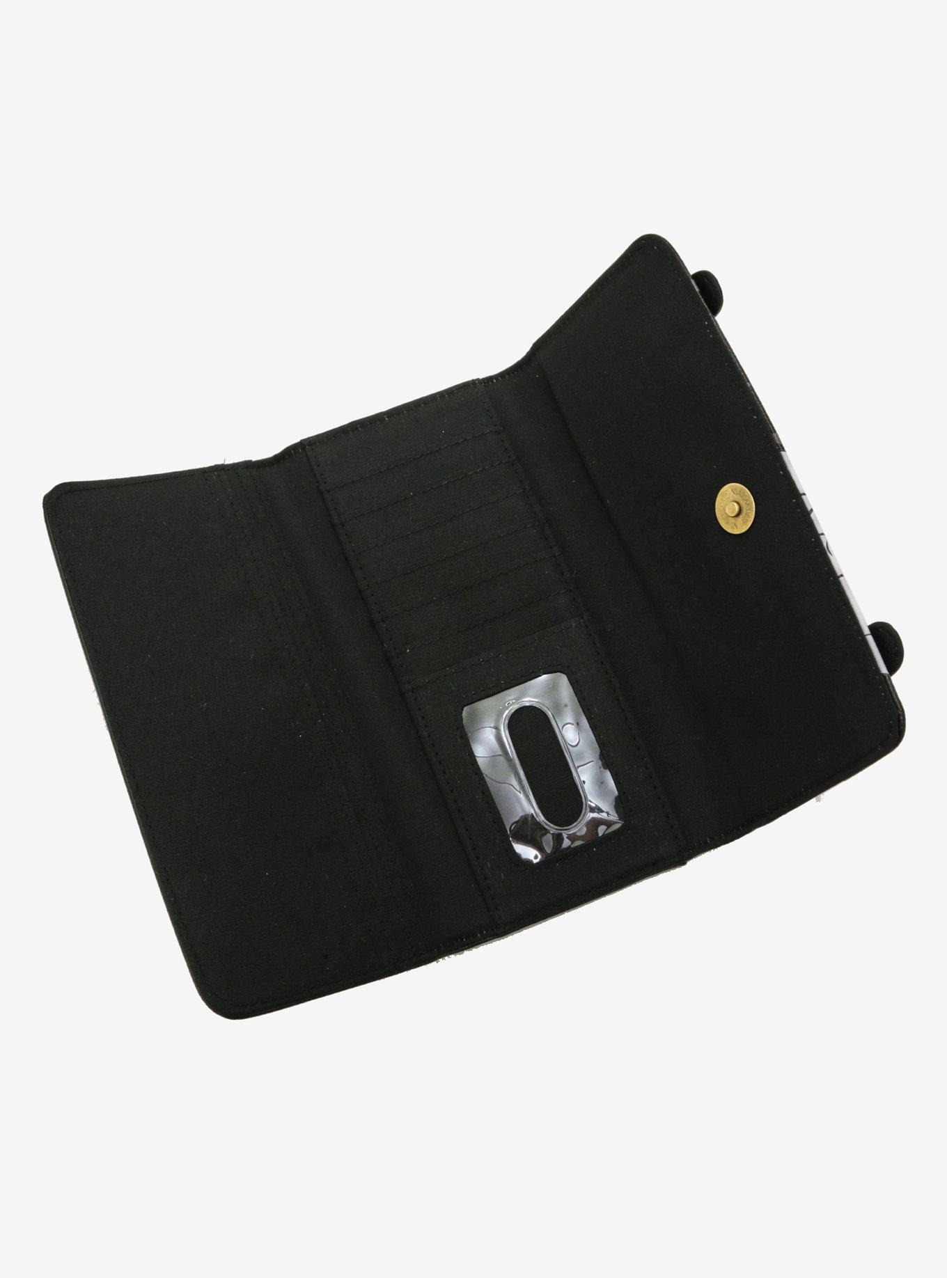 Loungefly Disney Dumbo Black Star Flap Wallet, , alternate